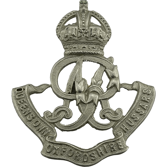 Oxford Hussars cap badge anti-tank regiments