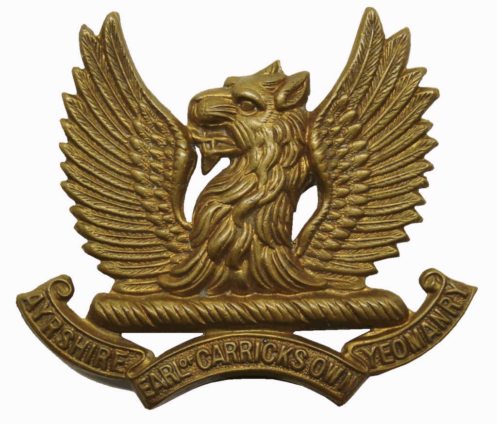 Ayrshire Yeomanry cap badge