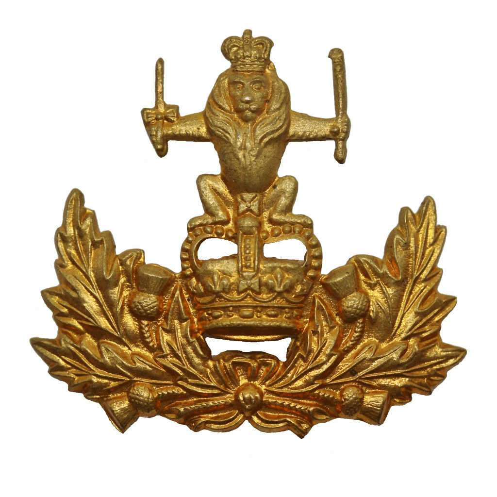Glasgow Yeomanry early cap badge anti-tank regiments