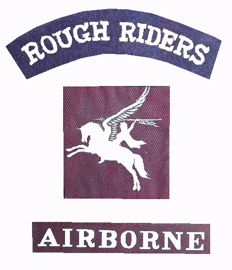 Rough Riders airborne sleeve Parachute & Air Landing Units