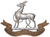 Royal Warwicks cap badge