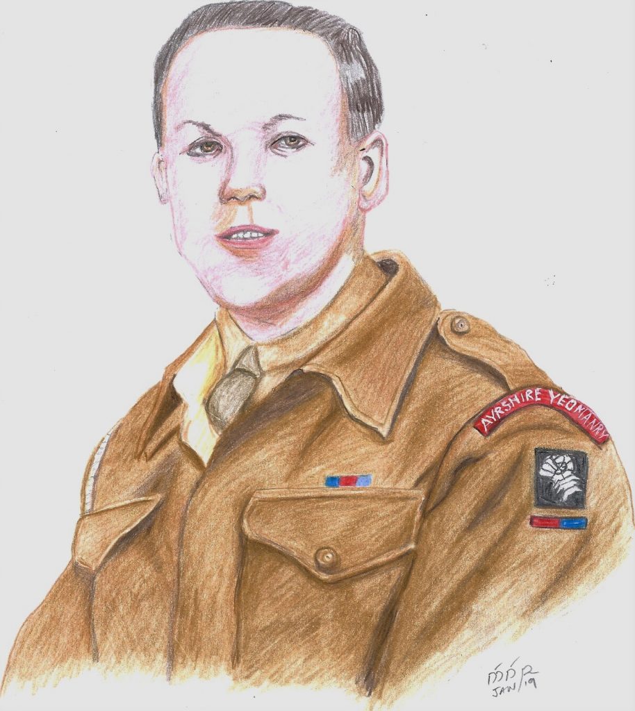 Ayrshire Yeomanry portrait