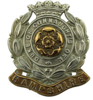 59 ATk Hampshire cap badge anti-tank regiments