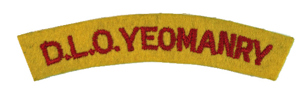 DLO Yeomanry cloth title