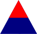 Triangle split horizontally Early Tac Signs
