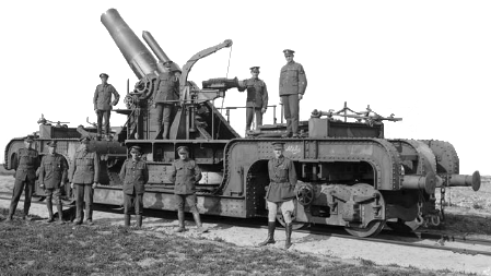 12 inch Railway Howitzer