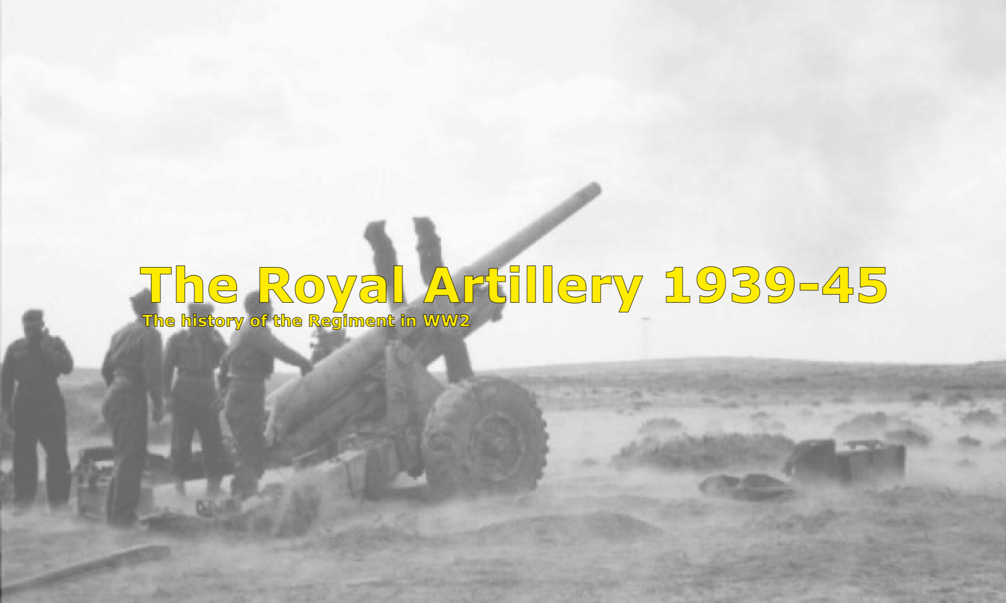 Emergency Batteries - The Royal Artillery 1939-45