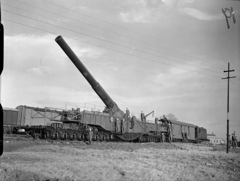 18 inch Railway Howitzer