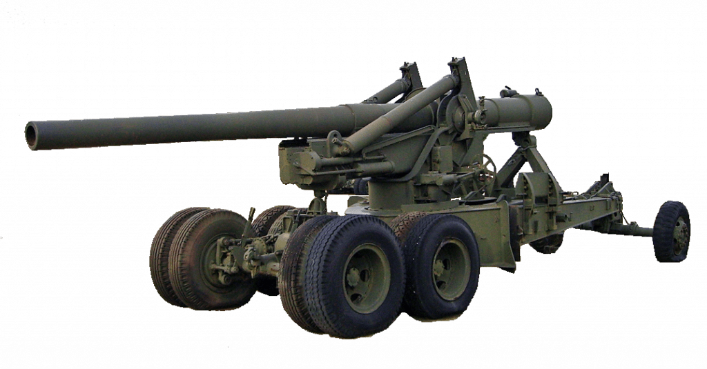 155 mm gun